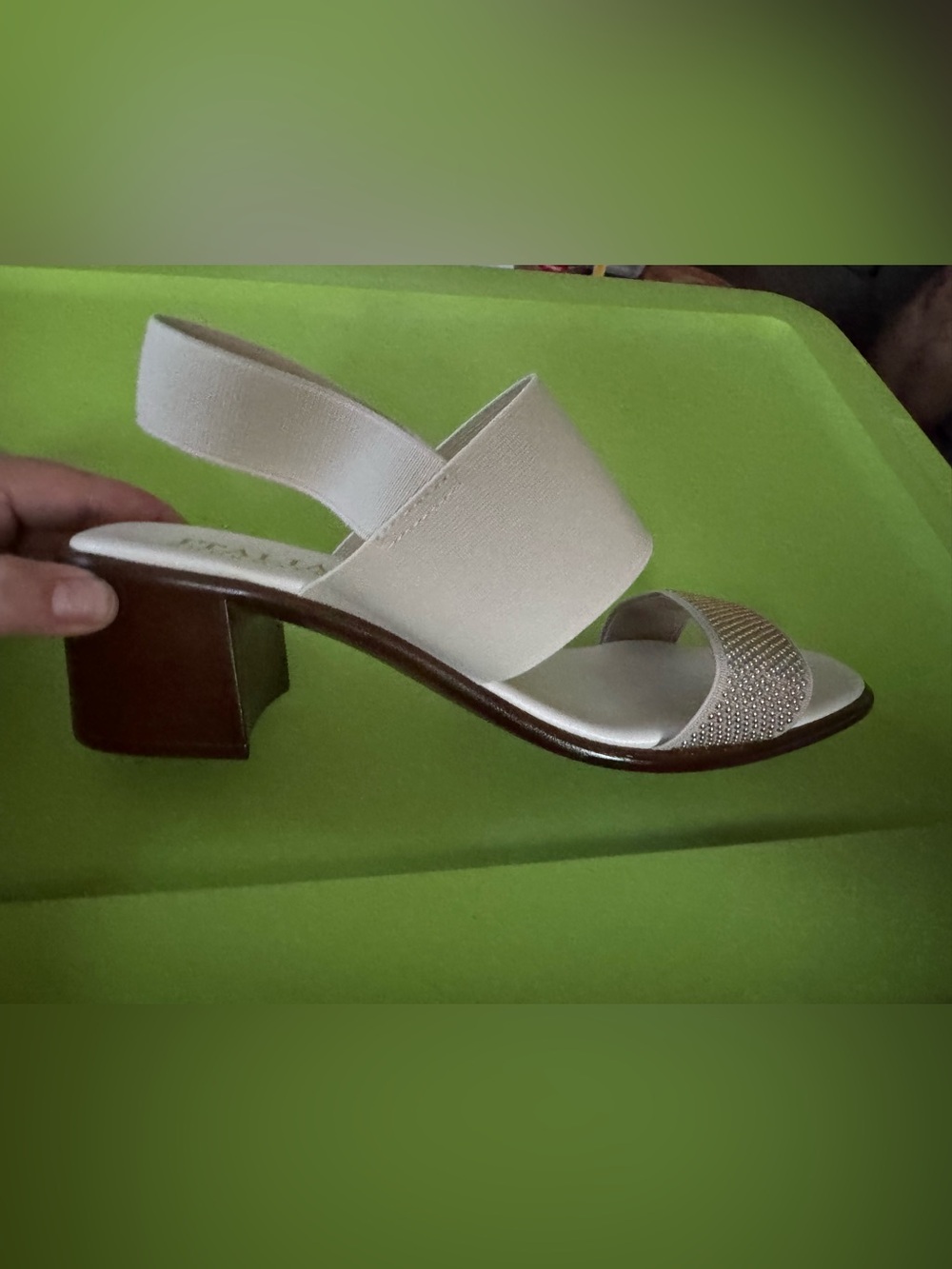 Block Heel Sandals - Size 9